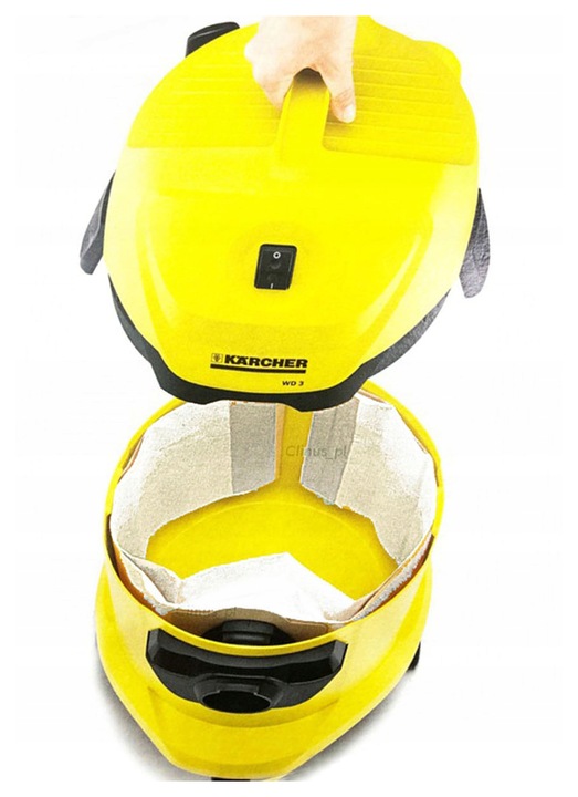 Worki do odkurzacza Karcher WD3 WD2 KWD3 SE4 SE4001 z filtrem PUREY 10