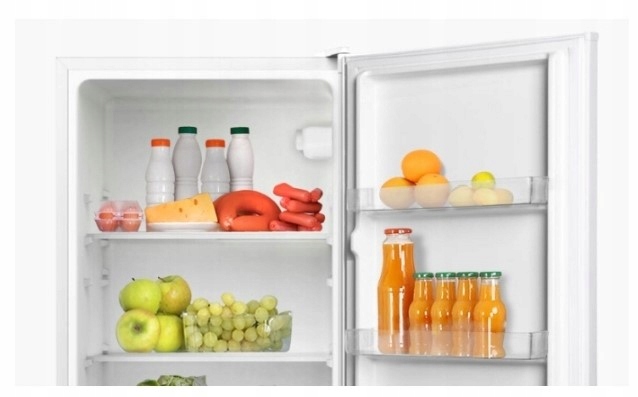 Dobra Mała Lodówka Hotelowa Biurowa Podblatowa 85cm Biała Pojemna Tania