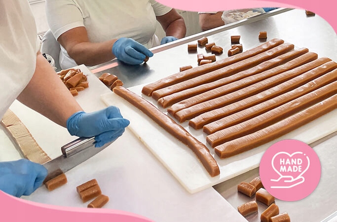 Krówki Ślubne 1 KG Podziękowanie Prezent Express 48h Krówki na wesele