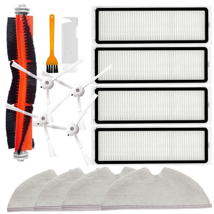 SZCZOTKI WAŁEK FILTRY PADY MOPY do XIAOMI MI ROBOROCK S50 S5 S6 MAX