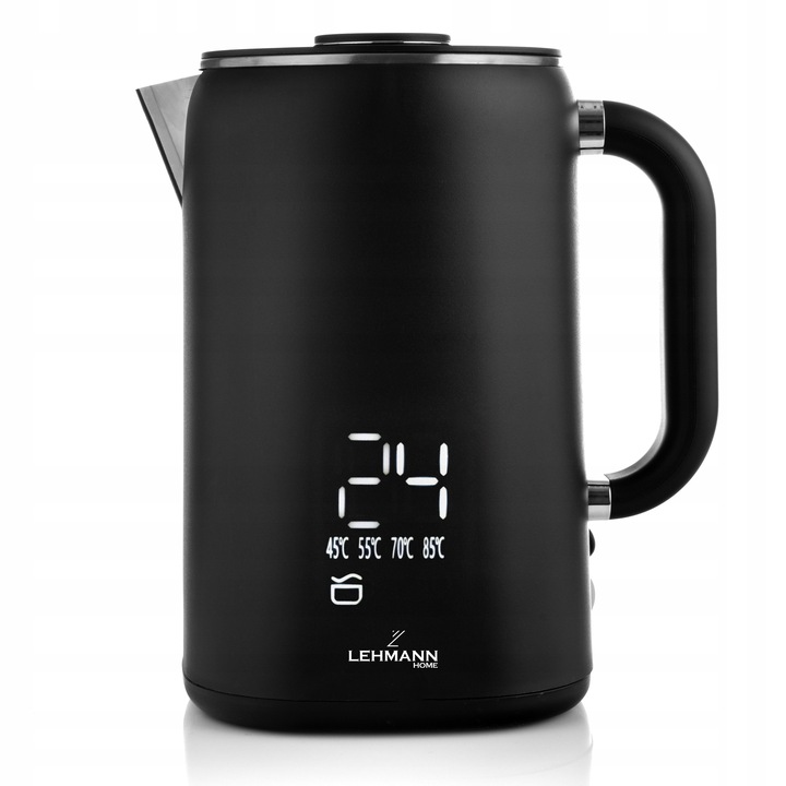 CZAJNIK ELEKTRYCZNY BEZPRZEWODOWY REGULACJA DOTYKOWY WYŚWIETLACZ LED