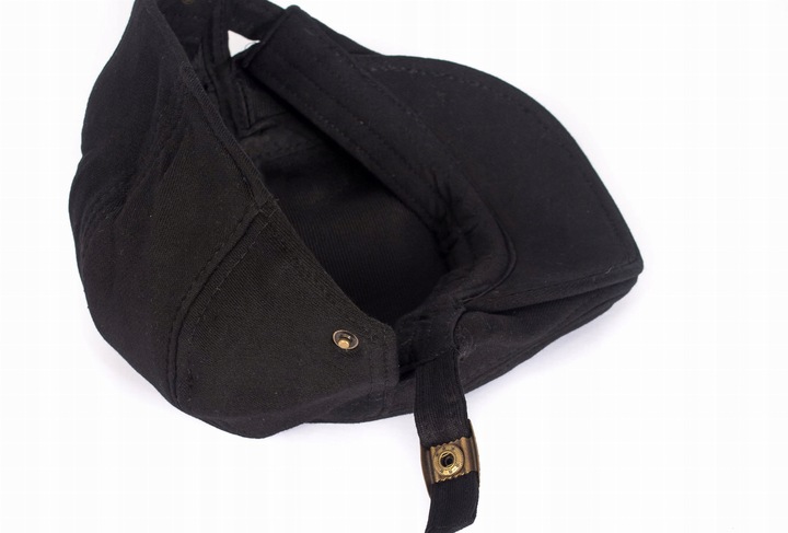 Czarny Męski Kaszkiet Bawełniany Jesienno-Zimowy Klasyczny Czapka