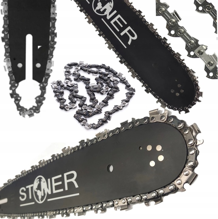 PROWADNICA 14'' 35cm DO PIŁY STIHL 2x ŁAŃCUCH 50og 3/8 1.3 MS180 MS230 250