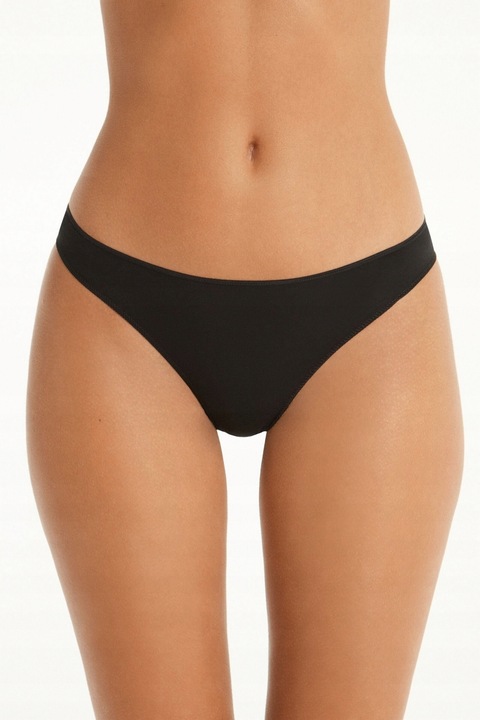 5x GŁADKIE STRINGI BEZSZWOWE BAWEŁNIANE MAJTKI M/L