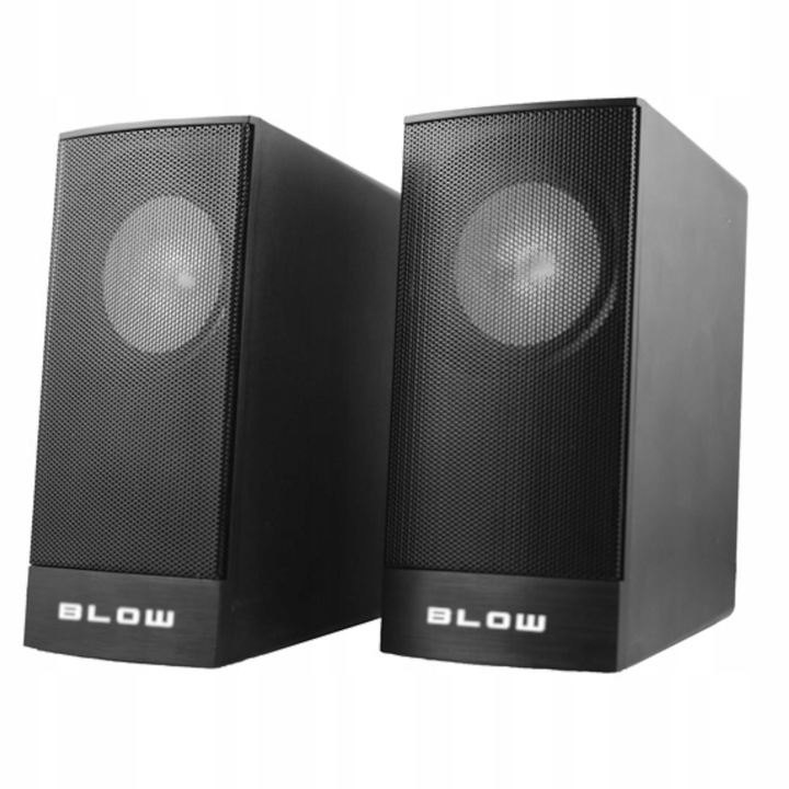 GŁOŚNIKI KOMPUTEROWE DO KOMPUTERA LAPTOPA USB 5V MP3 MINI JACK 3.5 mm