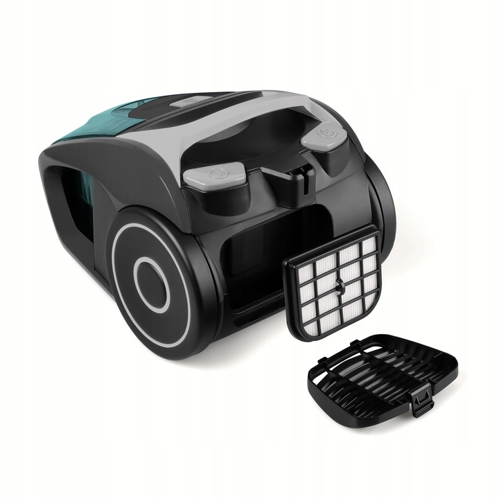 Odkurzacz BEZWORKOWY cyklonowy 700W FILTR HEPA mały lekki domowy 1,5L