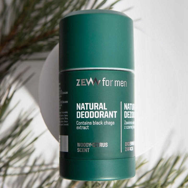 Naturalny Dezodorant w Sztyfcie ZEW for men MĘSKI 80g