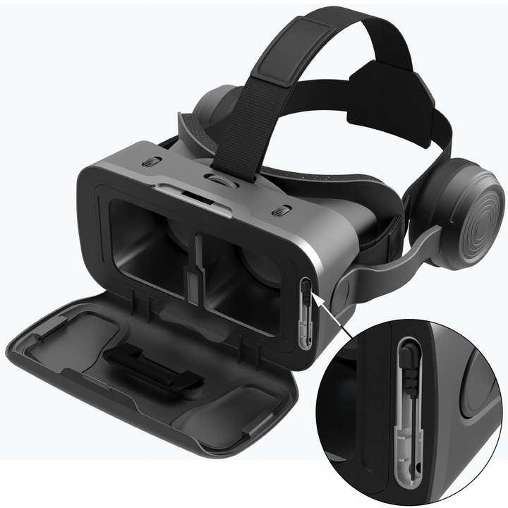OKULARY VR GOGLE 3D MIRU VMR600E