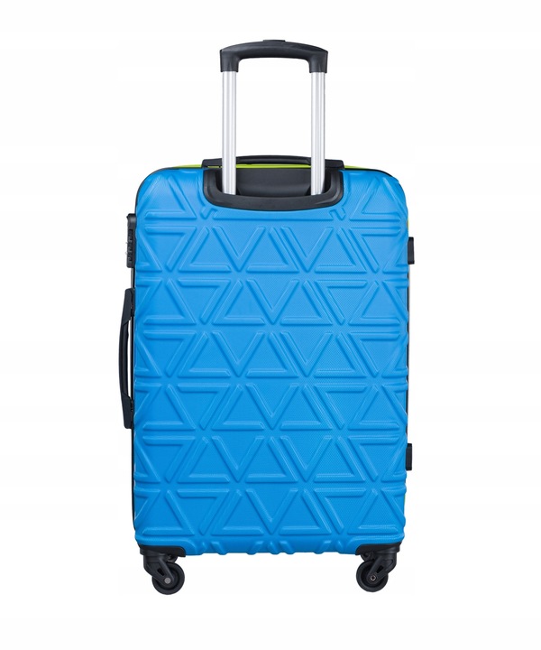 Walizka Średnia Podróżna Na Kółkach Twarda ABS PUCCINI Niebieska ABS018B 7