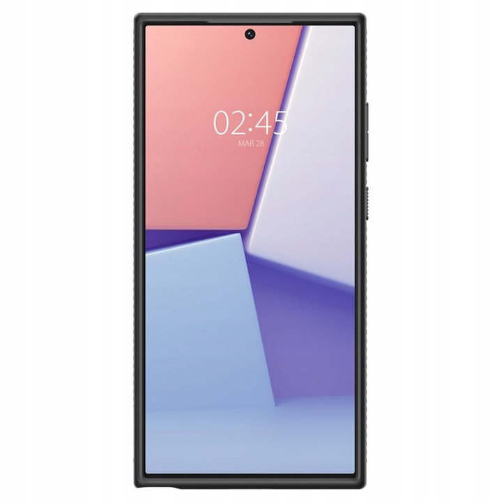 ETUI DO GALAXY S23 ULTRA SPIGEN LIQUID AIR CZARNY MATOWY