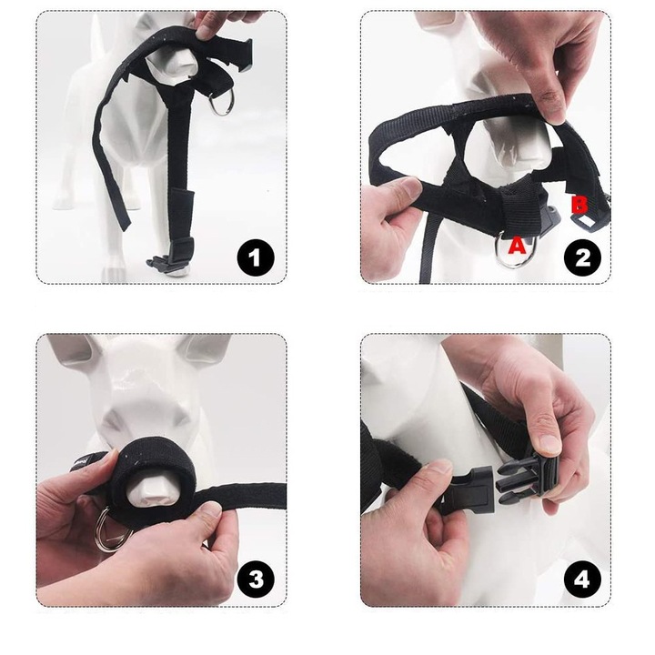 Kaganiec Dla Psa Podszycie Wygodny Miękki L/XL