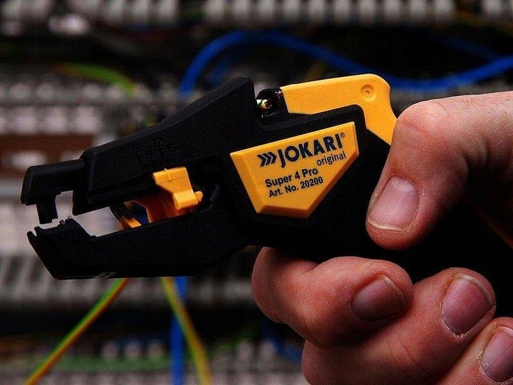 JOKARI Super 4 PRO ściągacz do ściągania izolacji z kabli 0,2mm-0,6mm