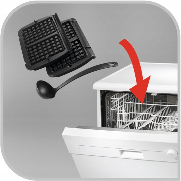 Gofrownica Płyty do Gofrów Tefal Optigrill XA724810