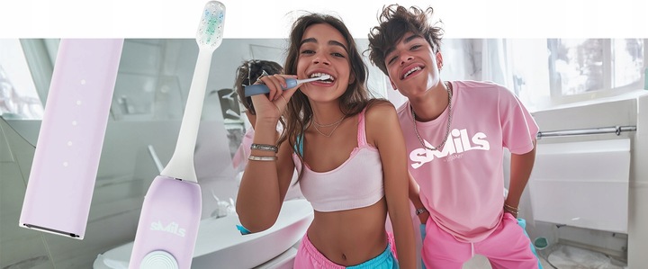 SZCZOTECZKA SONICZNA ELEKTRYCZNA DLA DZIECI DO ZĘBÓW VITAMMY SMILS 5TRYBÓW