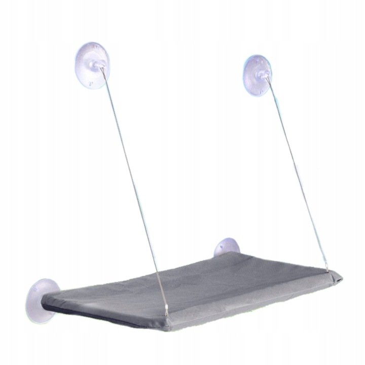 Hamak dla kota do okna – legowisko 55×35, idealne do obserwacji