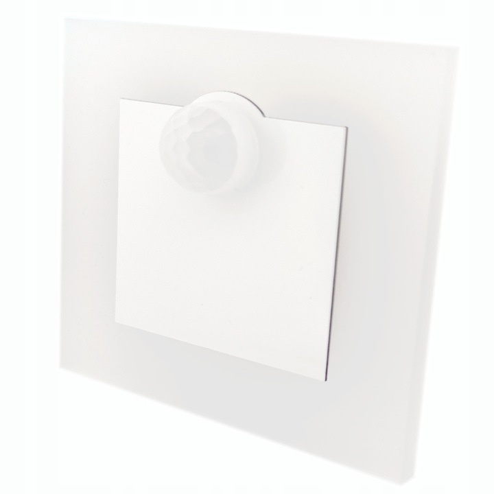 Oświetlenie schodowe z czujnikiem ruchu oprawa schodowa 230V Q30 BIAŁA