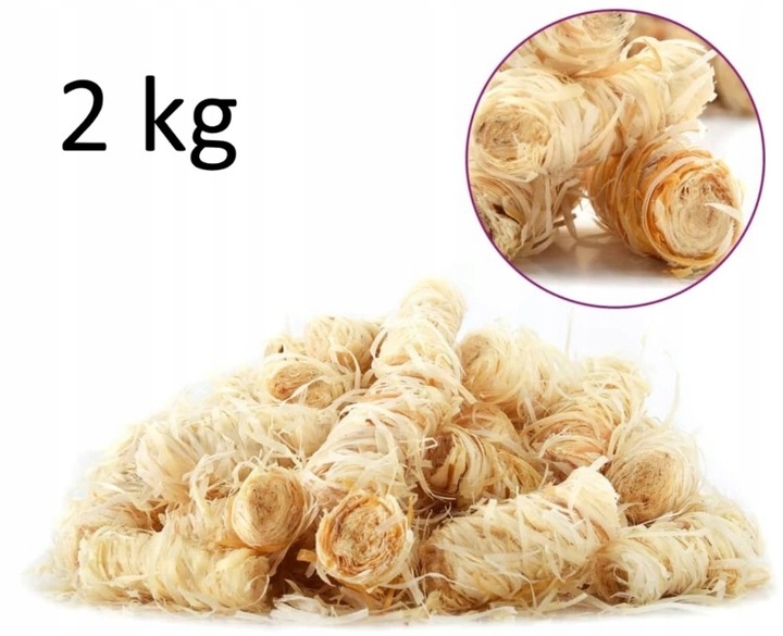 Podpałka Rozpałka Ekologiczna do Kominka Pieca Grila Eco Super Wydajna 2Kg