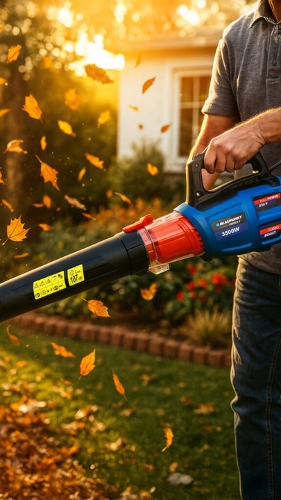 DMUCHAWA OGRODOWA MOCNA DMUCHAWA DO LISCI 3500W PORĘCZNA LEKKA