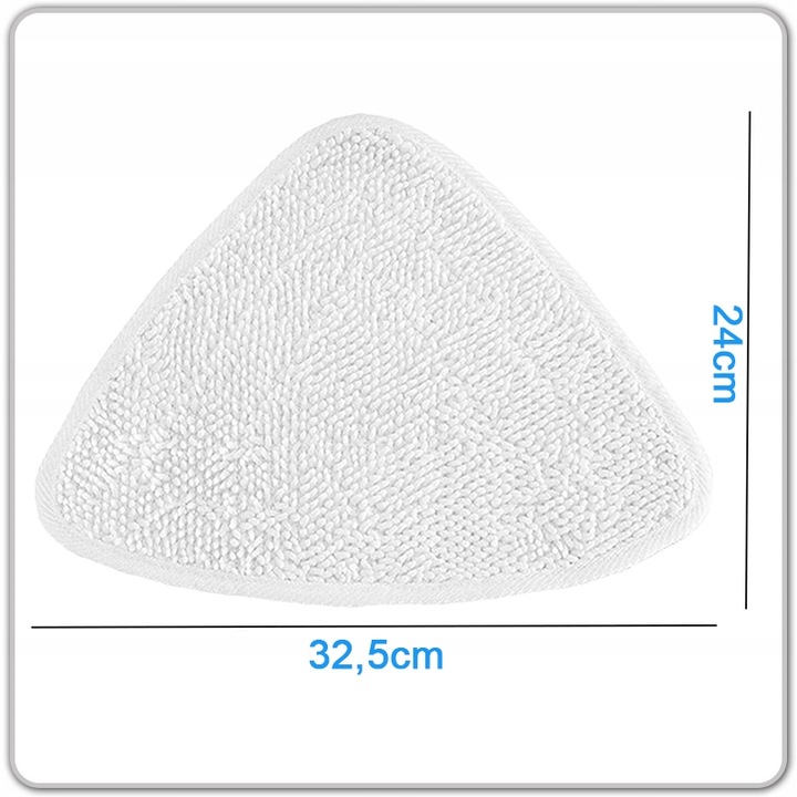 5 SZT. WKŁADY NAKŁADKI do mopa parowego VILEDA STEAM VILEDA STEAM PLUS