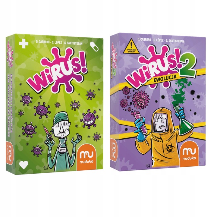 Wirus + Wirus 2 KOMPLET Muduko