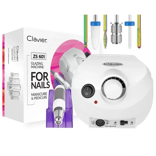 PROFESJONALNA Frezarka do Manicure DM 65W + FREZY