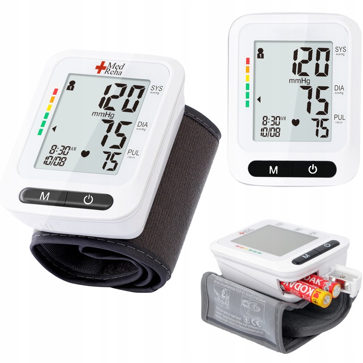 CIŚNIENIOMIERZ NADGARSTKOWY ELEKTRONICZNY NADGARSTEK ZGRABNY SMART
