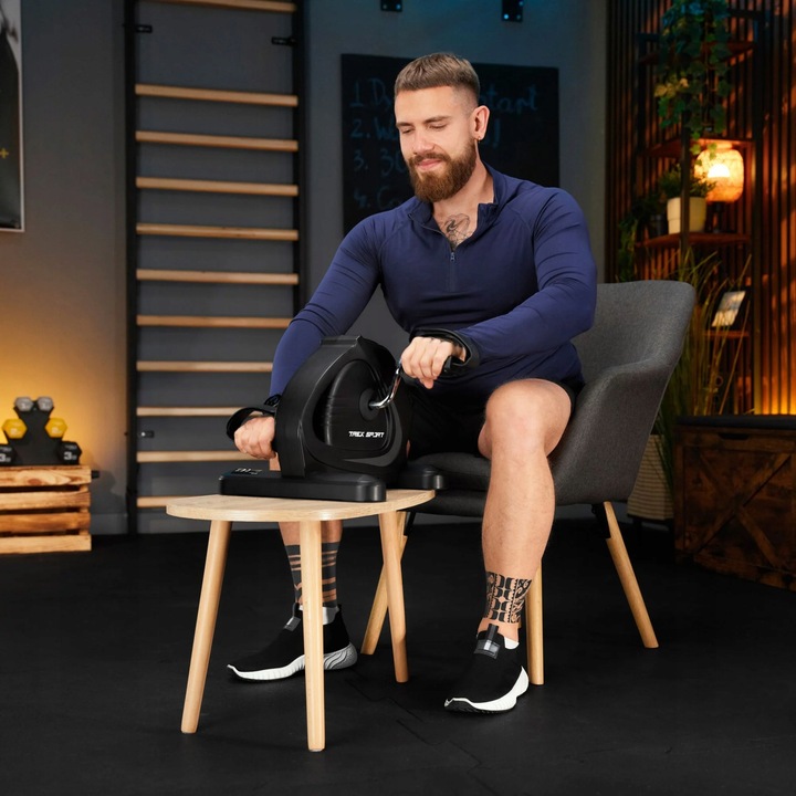 Rower stacjonarny mini rowerek treningowy do rąk i nóg rotor 2w1 Trex