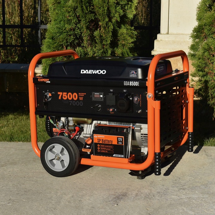 Agregat prądotwórczy Generator DAEWOO GDA 8500E 7.5kW 18KM 230V