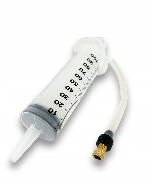 Strzykawka Duża Do Mleka Do Opon I Dętek Rowerowych NRG 100ml