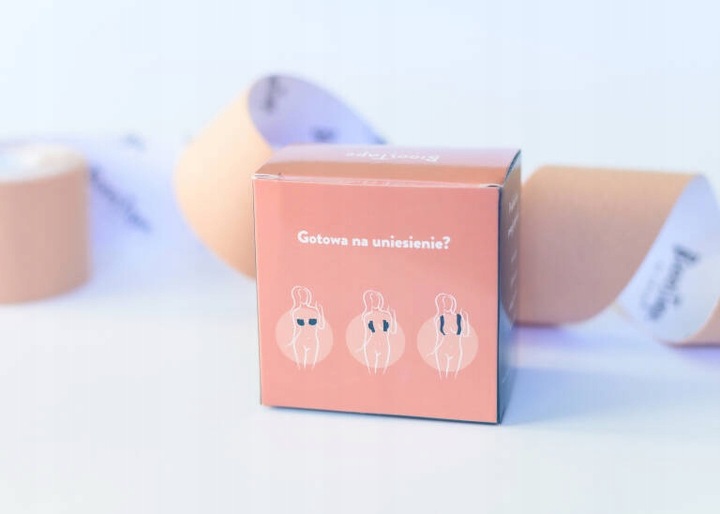 BOOB TAPE modelowanie biustu dekoltu gołe plecy