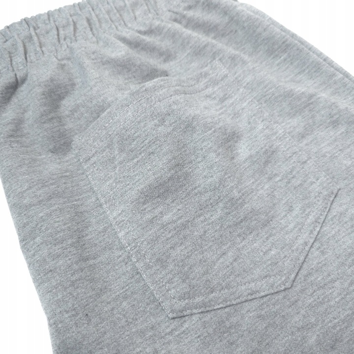 SPODENKI KRÓTKIE męskie DRESOWE z KIESZENIAMI na ZAMEK dresy szorty FR, M