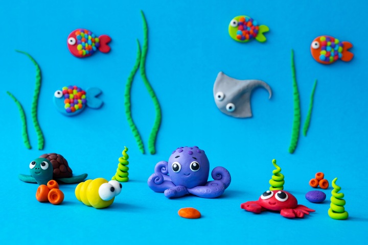 MAGICZNA PIANKOLINA MASA PLASTYCZNA SUPER CLAY 36