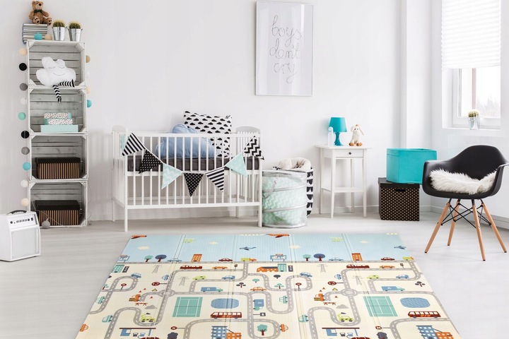 MATA PIANKOWA XPE SKŁADANA EDUKACYJNA 150X180 CM