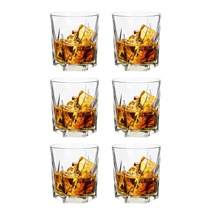 Zestaw szklanek do whisky szklanki do wody Altom Design Henry 330 ml 6