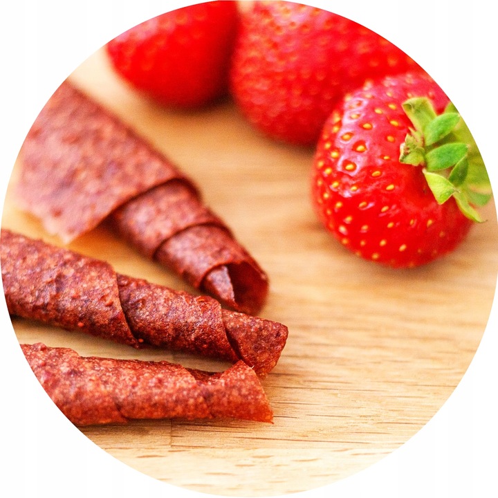 Rollsy truskawkowe wzbogacone witaminą D3 50g