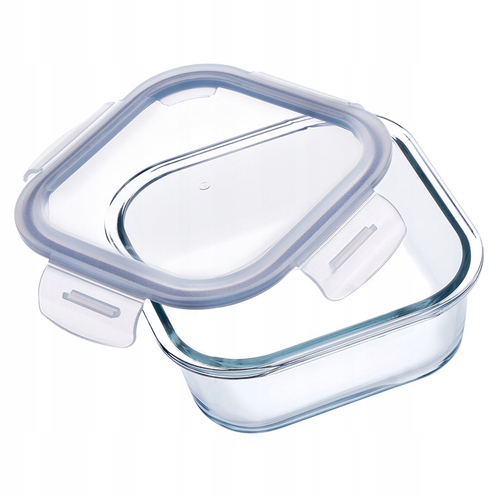 6x SZKLANE POJEMNIKI NA ŻYWNOŚĆ POJEMNIK LUNCHBOX DO LODÓWKI MIKROFALI