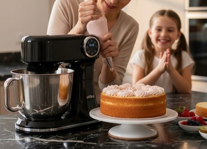 ROBOT PLANETARNY KUCHENNY MIKSER Z METALOWĄ MISĄ 3000W PROFESJONALNY