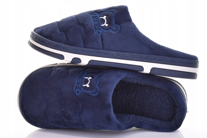 KAPCIE DAMSKIE OCIEPLANE FUTERKO KLASYCZNE CIEPŁE PANTOFLE NA ZIMĘ