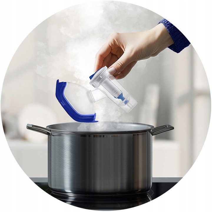 INHALATOR NEBULIZATOR RF7 DLA DZIECI FLAEM NEBULAIR+ 2MASKI CERTYFIKAT TUV