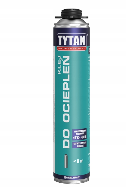 Klej Pistoletowy do Ociepleń Styropianu Tytan Professional XPS EPS