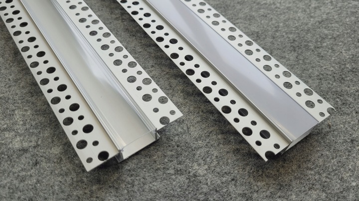 PROFIL aluminiowy LED anodowany szeroki płyt kg 2m