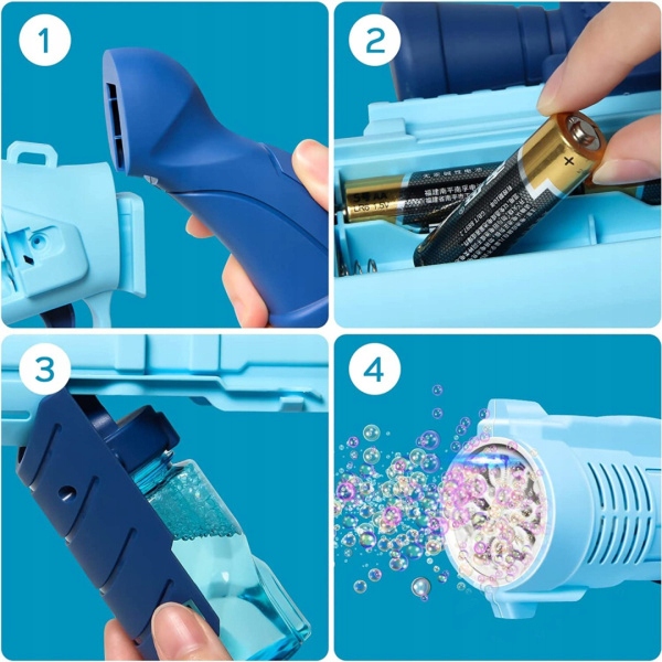 PISTOLET NA BAŃKI MASZYNA DO BANIEK AUTOMAT + PŁYN