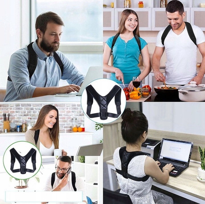 Korektor Wad Postawy Pajączek na Kręgosłup Prostotrzymacz Ortopedyczny