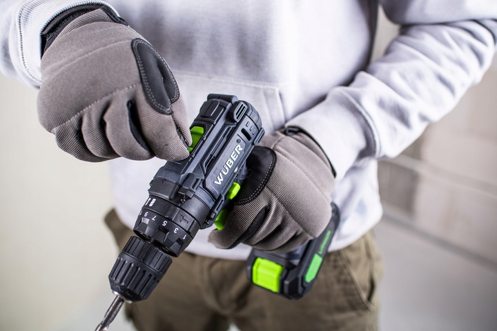 WIERTARKO WKRĘTARKA UDAROWA AKUMULATOROWA 20V 2X AKUMULATOR + WALIZKA