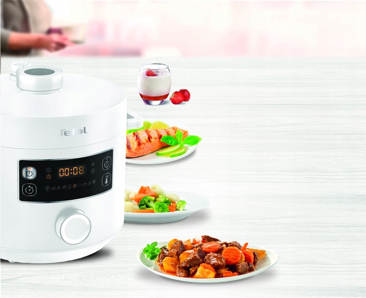 Multicooker TEFAL Turbo Cuisine CY754130 biały 4,8l