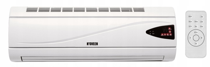 Kurtyna powietrzna HC2200 LED Energooszczędna Timer LED SWING Pilot