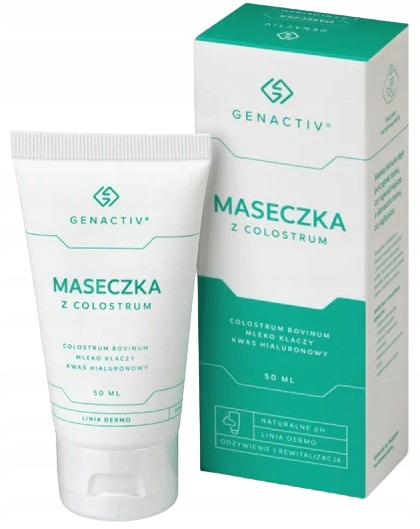 GENACTIV Colostrigen R maseczka do twarzy z COLOSTRUM 50 ml