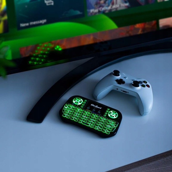 KLAWIATURA BEZPRZEWODOWA TOUCHPAD SMART TV ANDROID