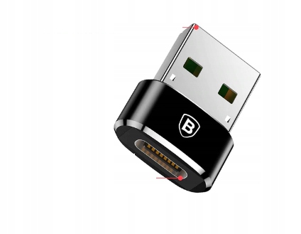 BASEUS ADAPTER PRZEJŚCIÓWKA Z USB-C DO USB OTG DO KOMPUTERA ŁADOWARKI 2 SZT