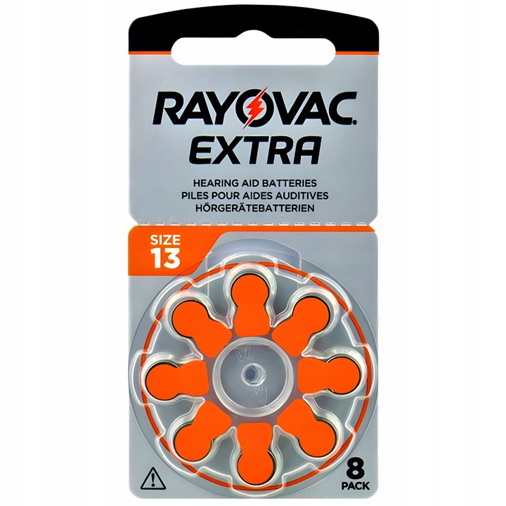 Baterie słuchowe do aparatów słuchowych 13 PR48 RAYOVAC EXTRA x 40 szt